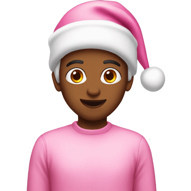 Pink Christmas  emoji