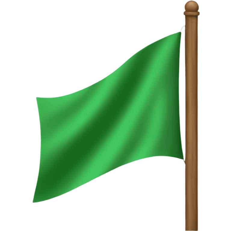 Green flag  emoji