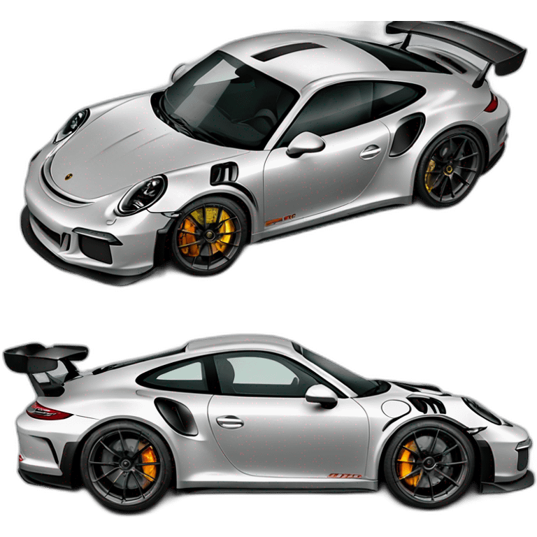 porche 911 GT3RS emoji