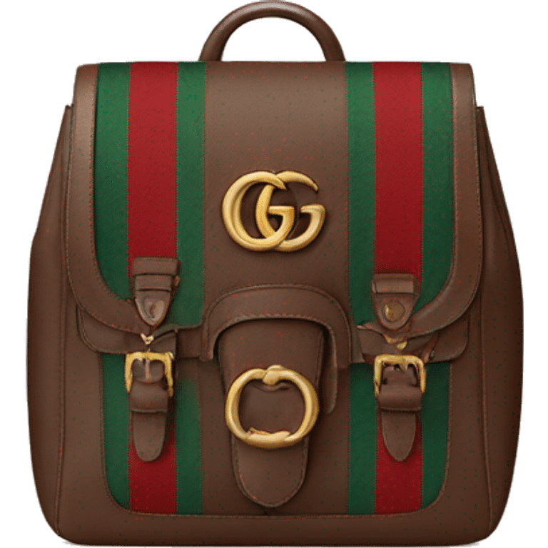 Gucci book bag emoji