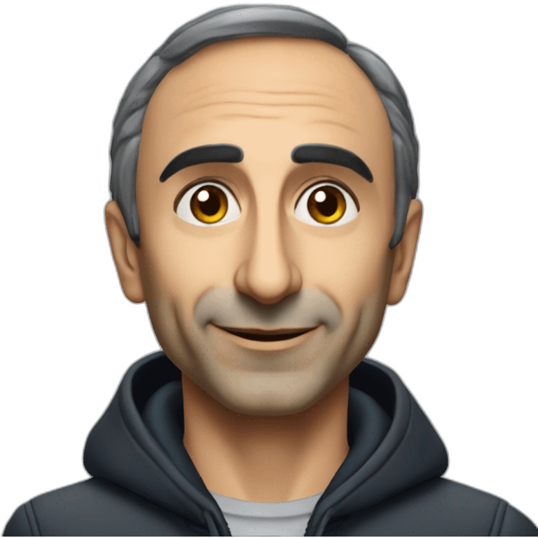 Eric Zemmour playing vidéo games emoji