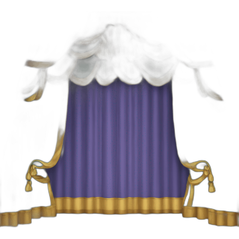 theatre curtain emoji