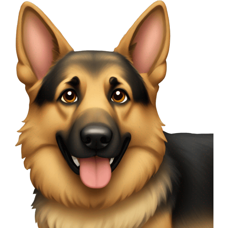 German shepherd  emoji