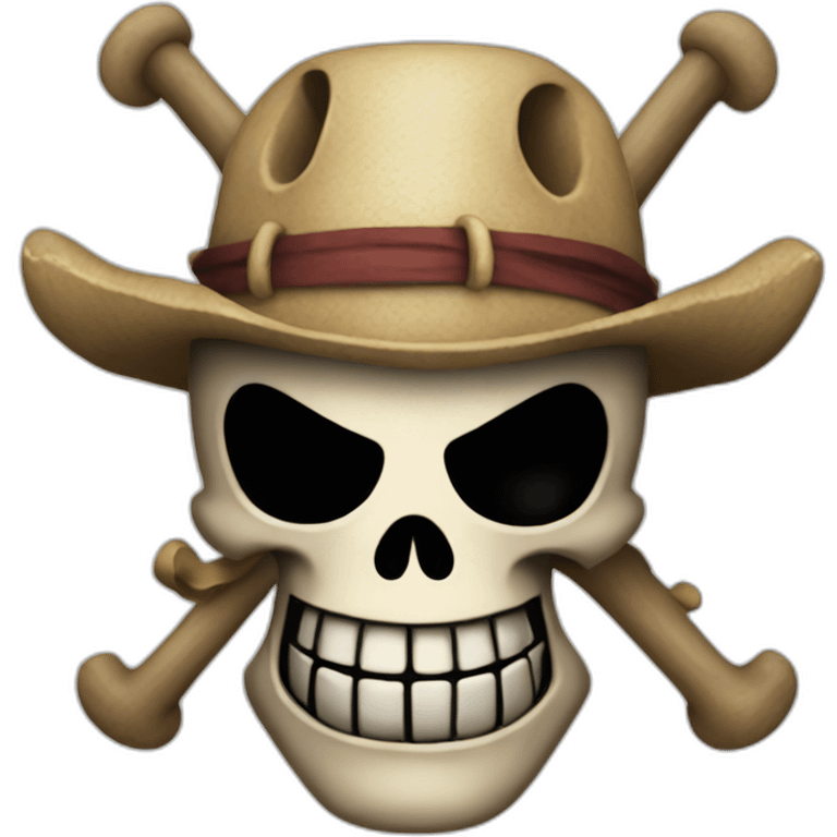 one piece jolly roger emoji