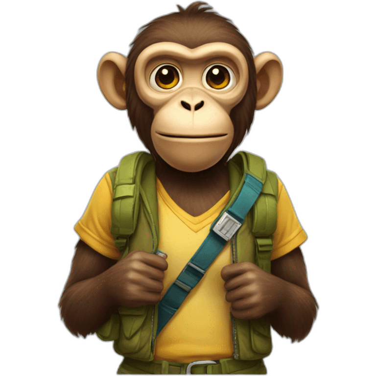 monkey-gamer emoji