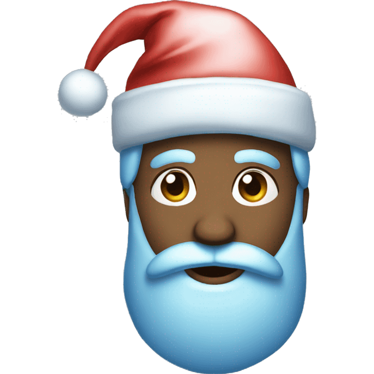 Blue Christmas emoji