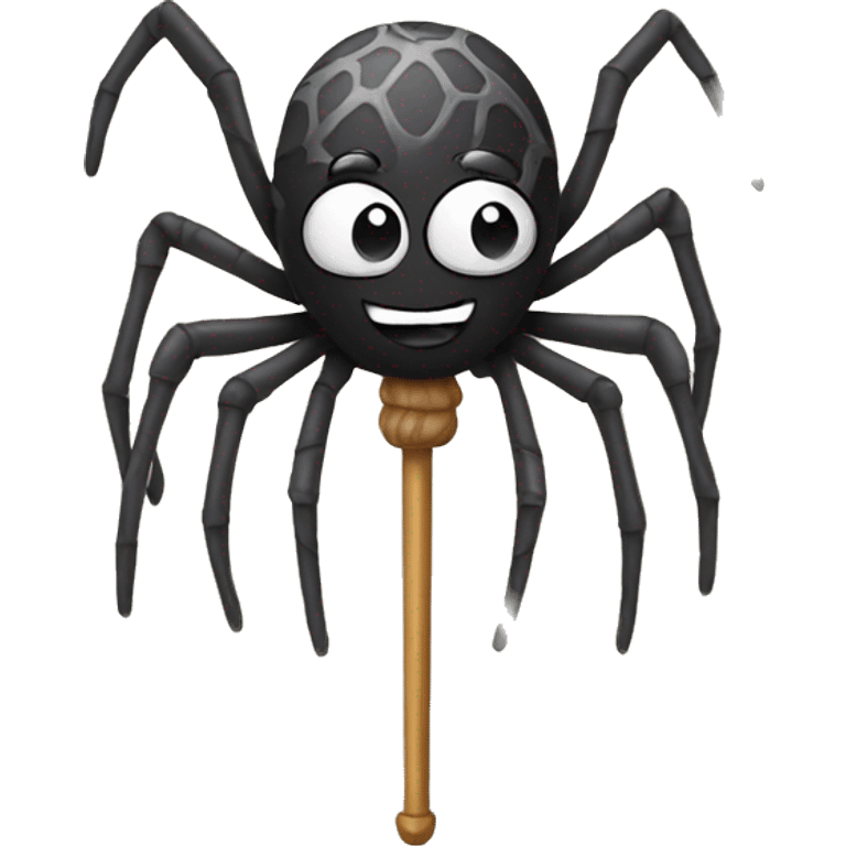 spider with a wand emoji