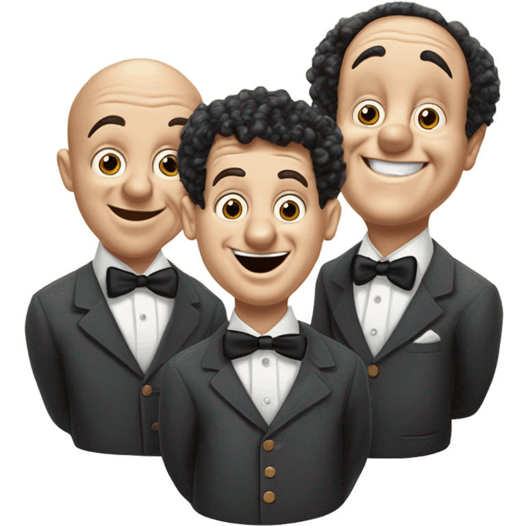 The three stooges  emoji