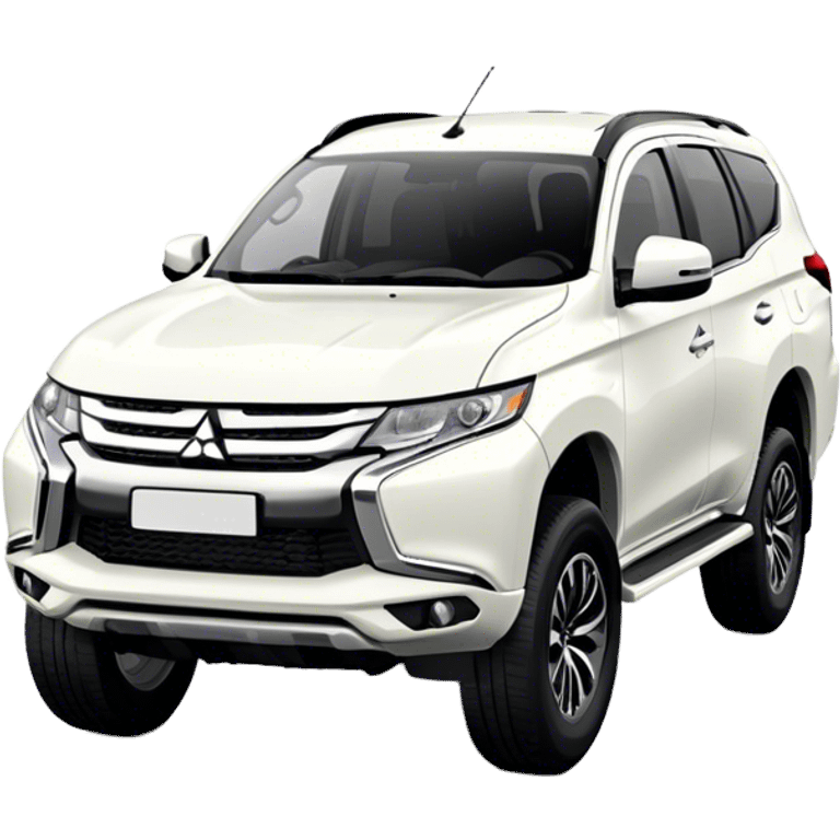 Mitsubishi Pajero sport - Mitsubishi (Model Year: 2021) (Iconic colour: White) emoji