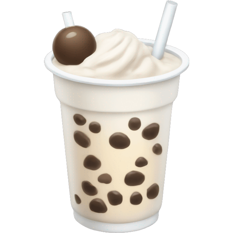 Milk Boba tea emoji