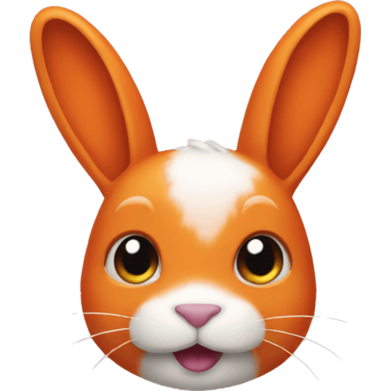 orange rabbit emoji