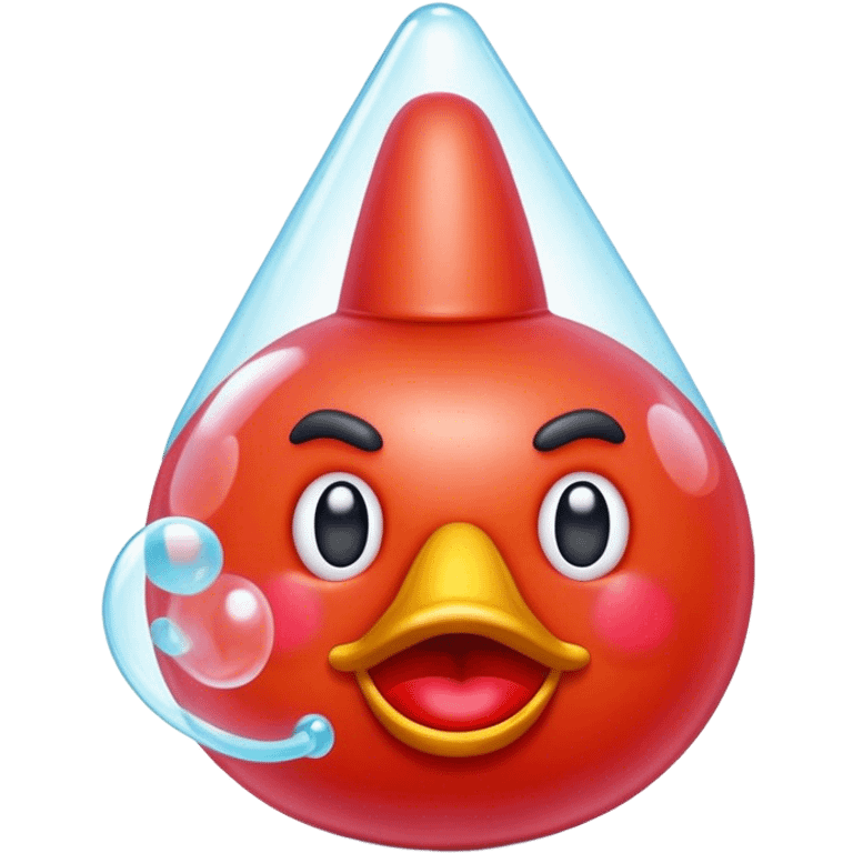 Cinematic Realistic Bubble O'Bill Pop Culture Emoji, featuring a quirky, playful portrayal of an iconic Aussie character rendered with vibrant textures and fun dynamic lighting. emoji