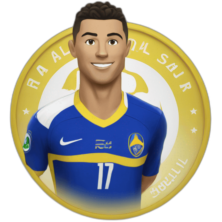 Ronaldo at al nassr emoji