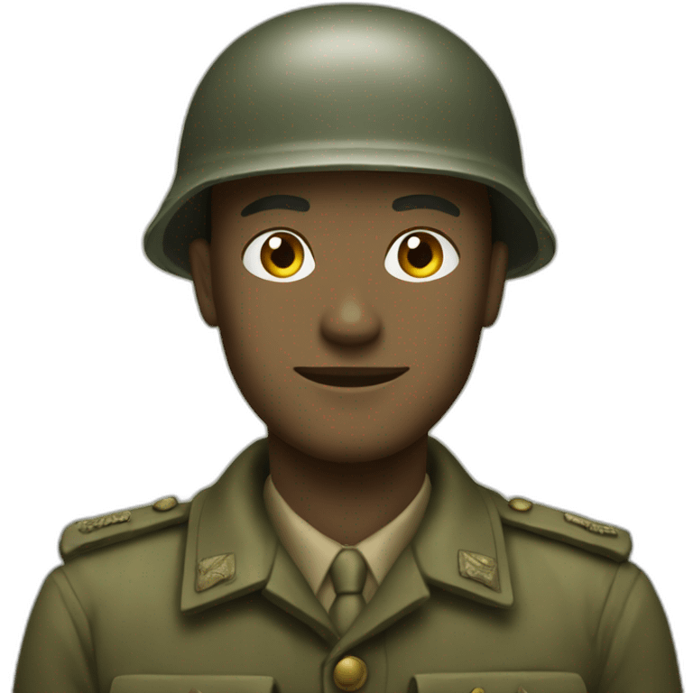 a ww2 soldier emoji