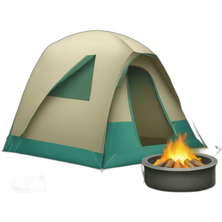 camping emoji