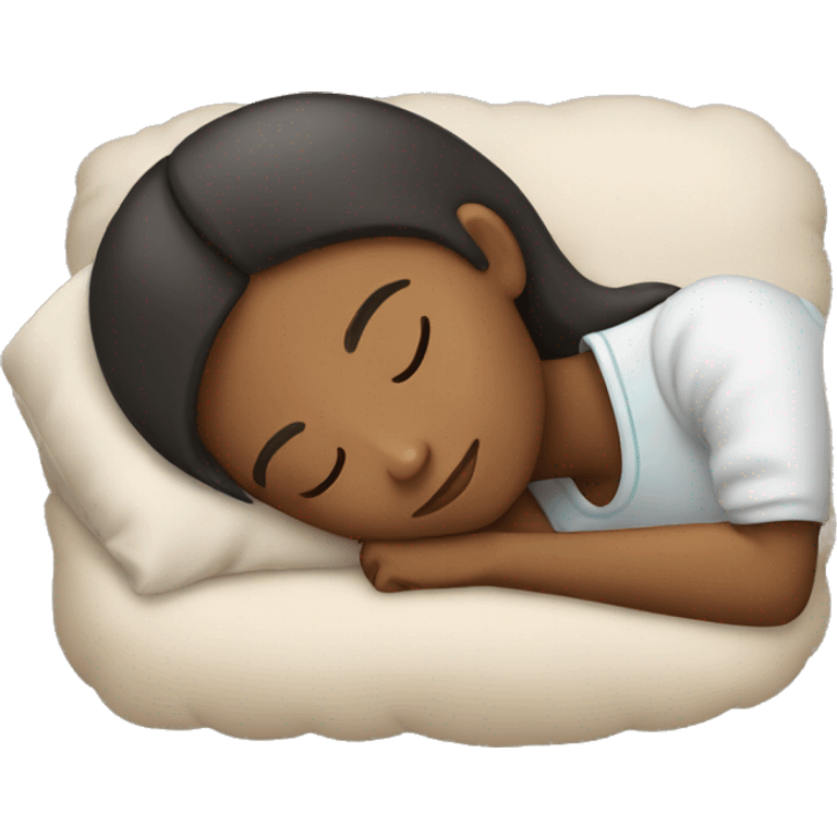 Girl sleeping emoji