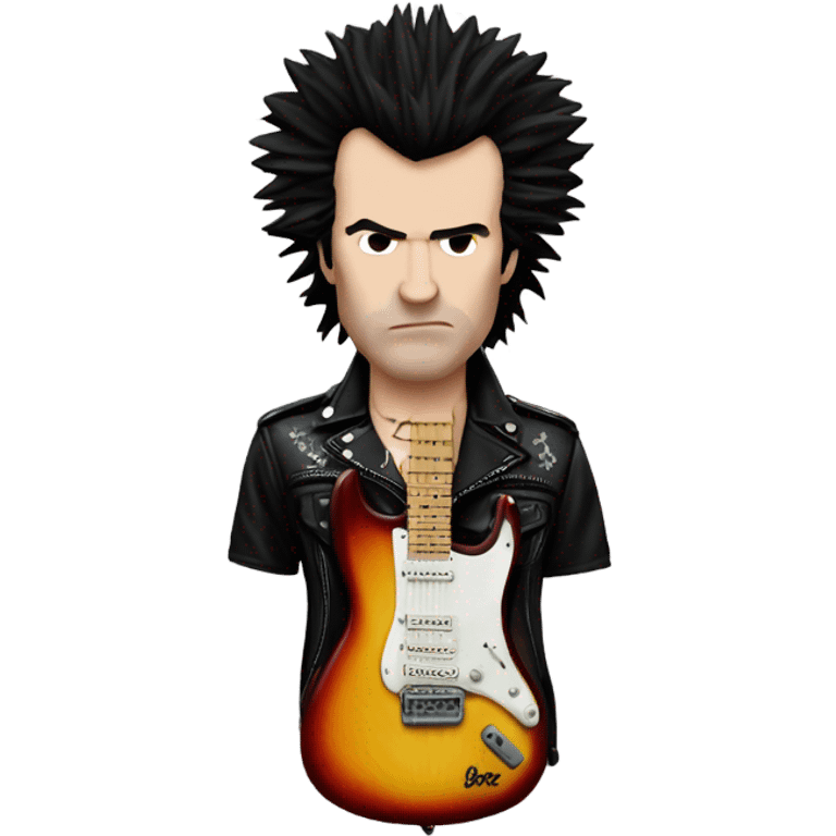 Sid Vicious，-guitar emoji