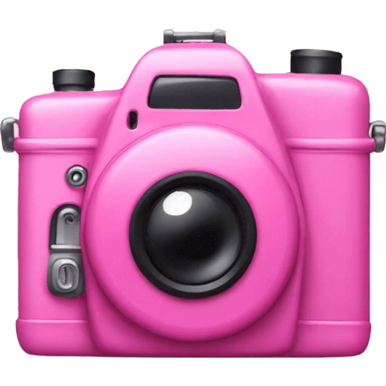 Pink camera emoji