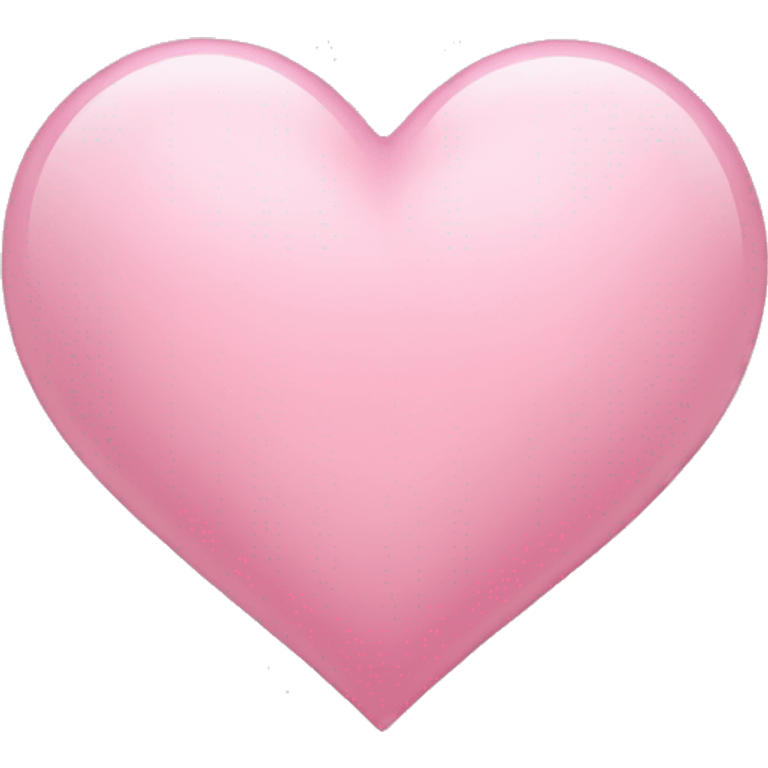 light pink heart emoji