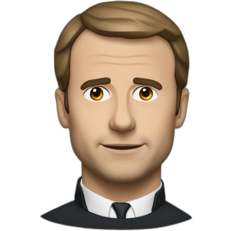 macron énervé emoji