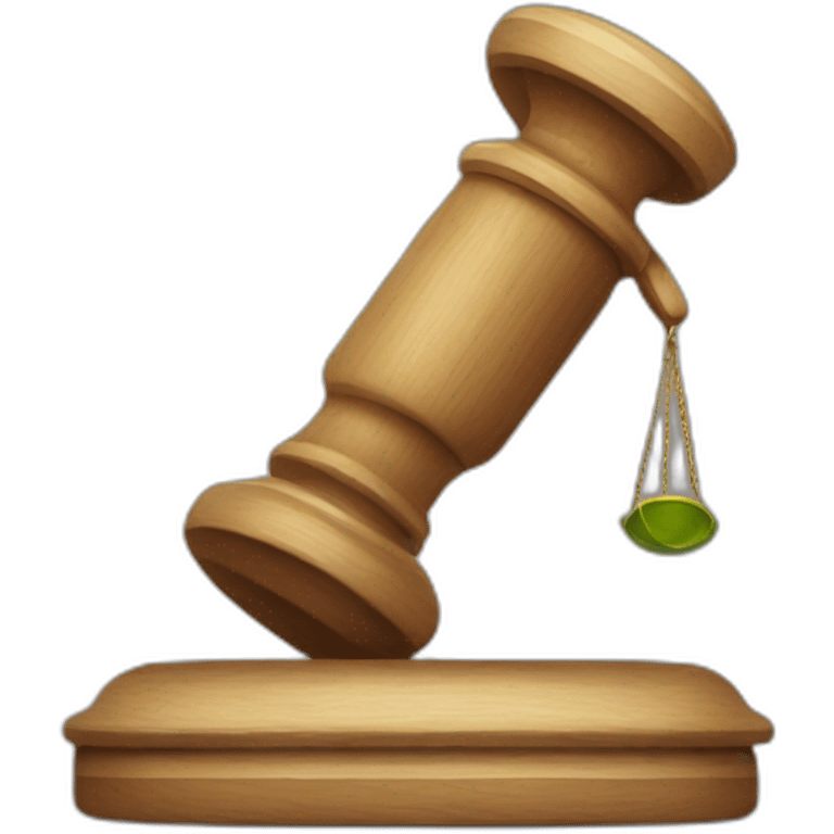 justice tribunal emoji