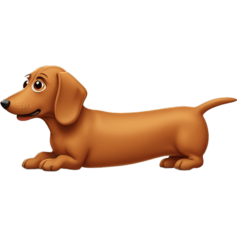 wiener dog emoji