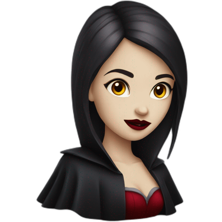 Beautiful vampire girl emoji