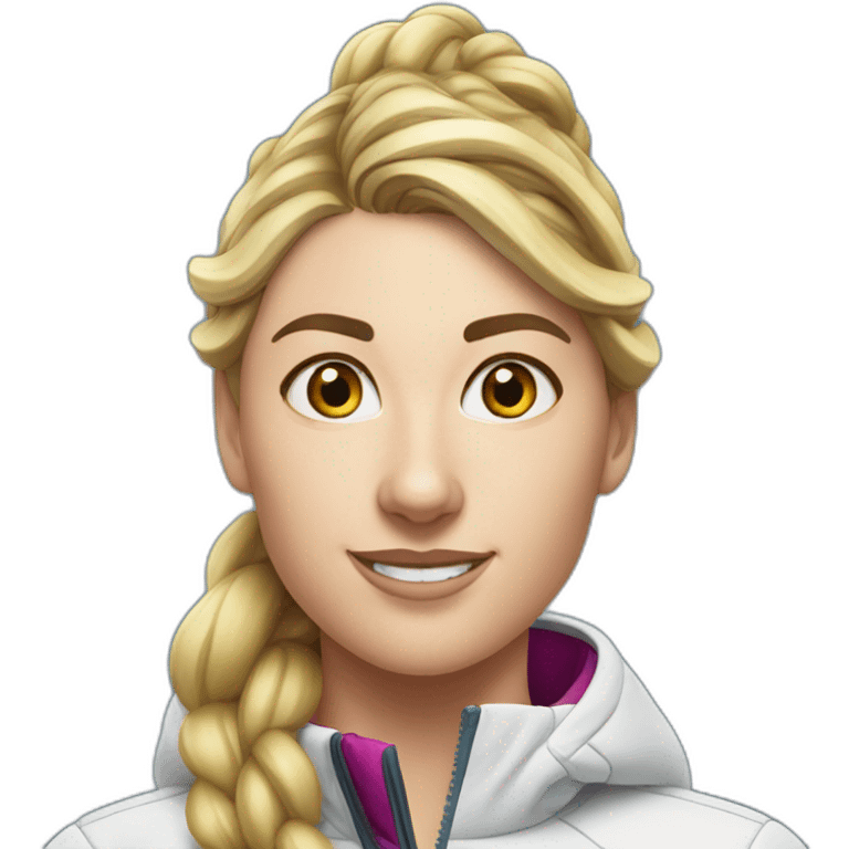 Mikaela shiffrin emoji