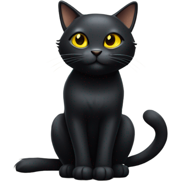 Black cat emoji