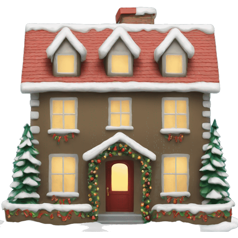 Christmas House  emoji