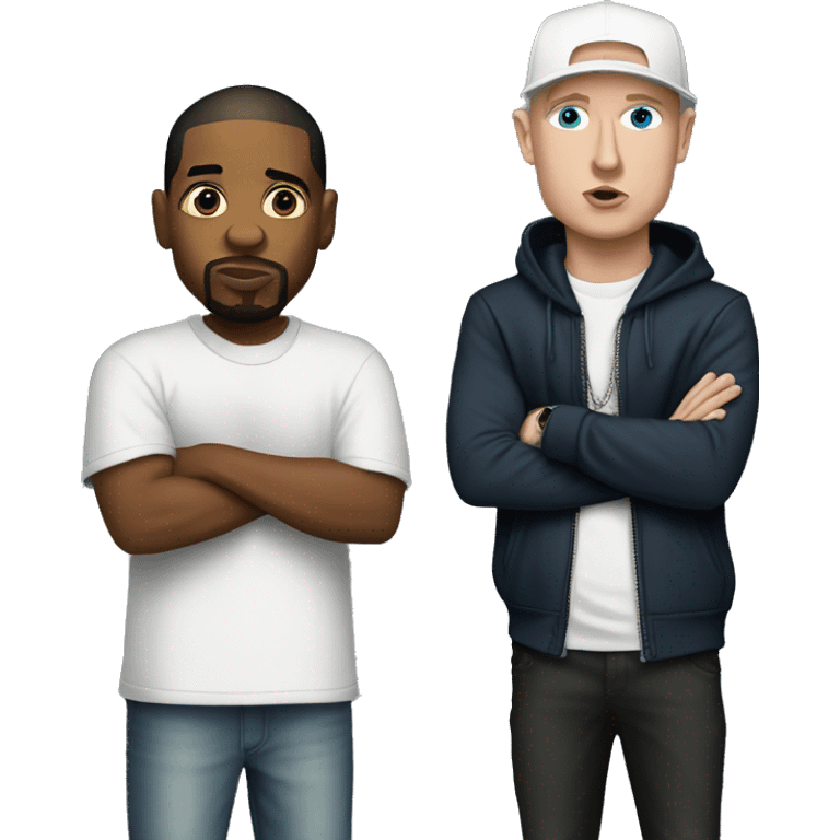 D Dre and Eminem  emoji