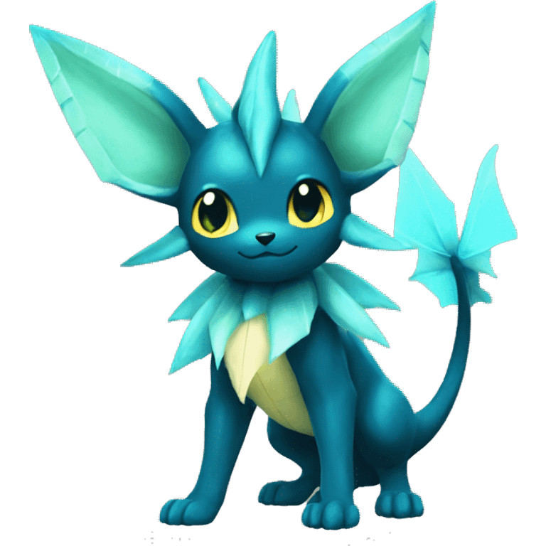 Vaporeon-Umbreon full body emoji