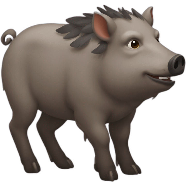 Boar emoji