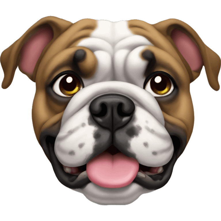 Bulldog frances navideño  emoji