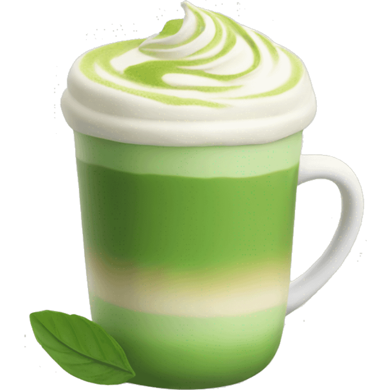 Matcha latte emoji