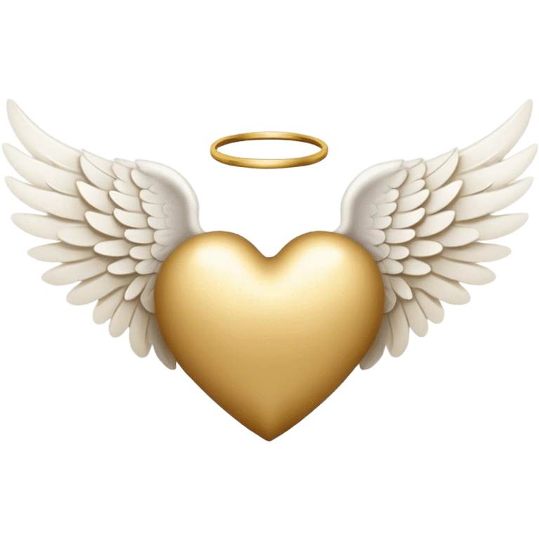 heart with angel wings emoji