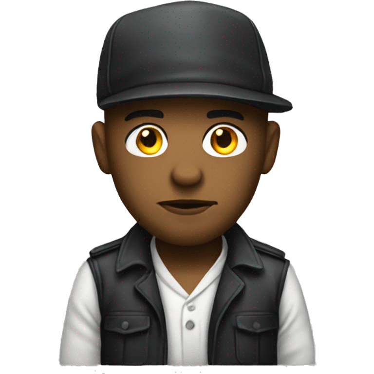 A gangster emoji