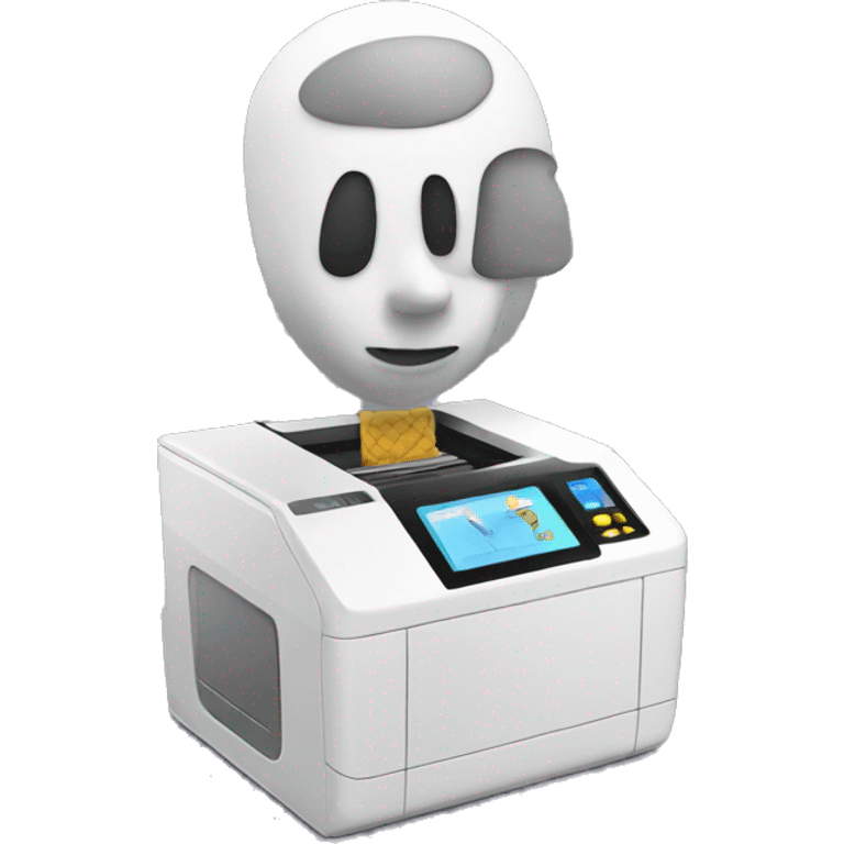 3D PRINTER emoji