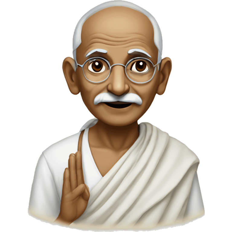 Gandhi ji emoji