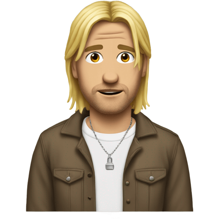 make me a Court Cobain style emoji  emoji