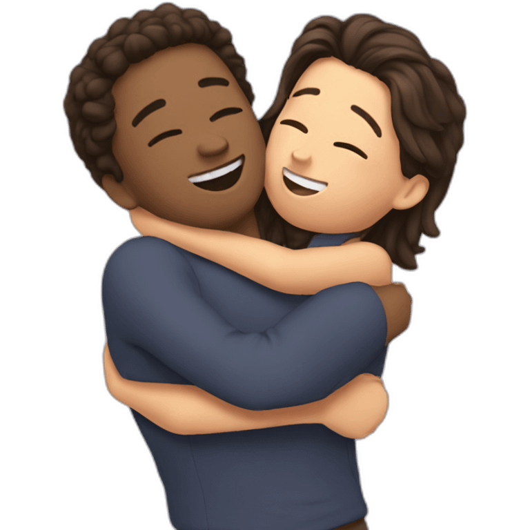 friends-hug emoji