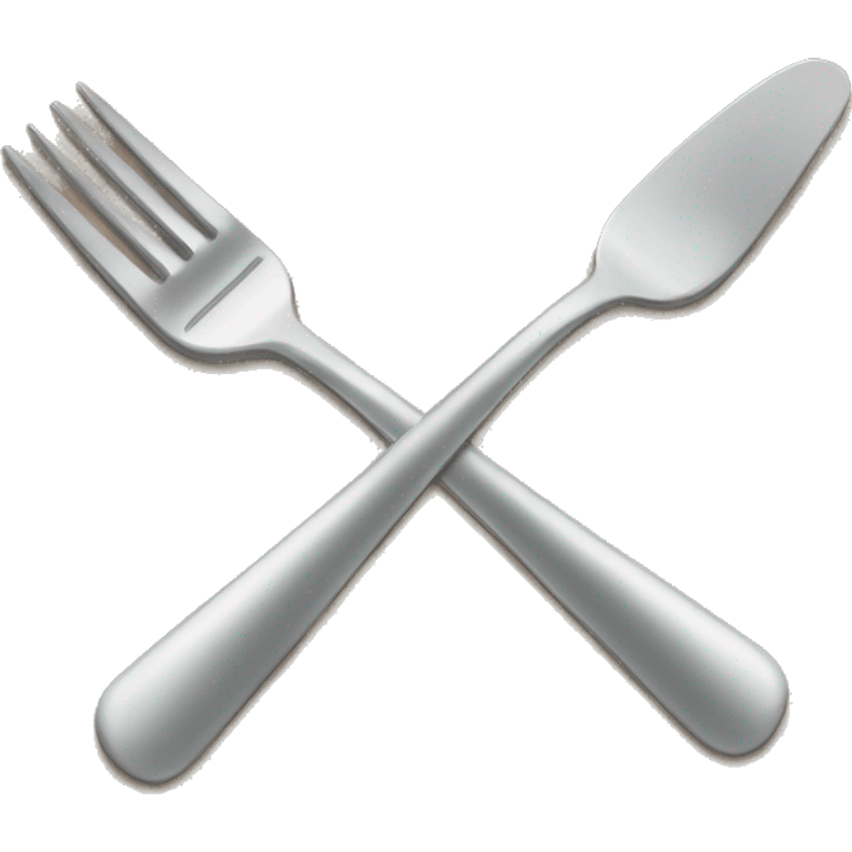 a fork on the road emoji