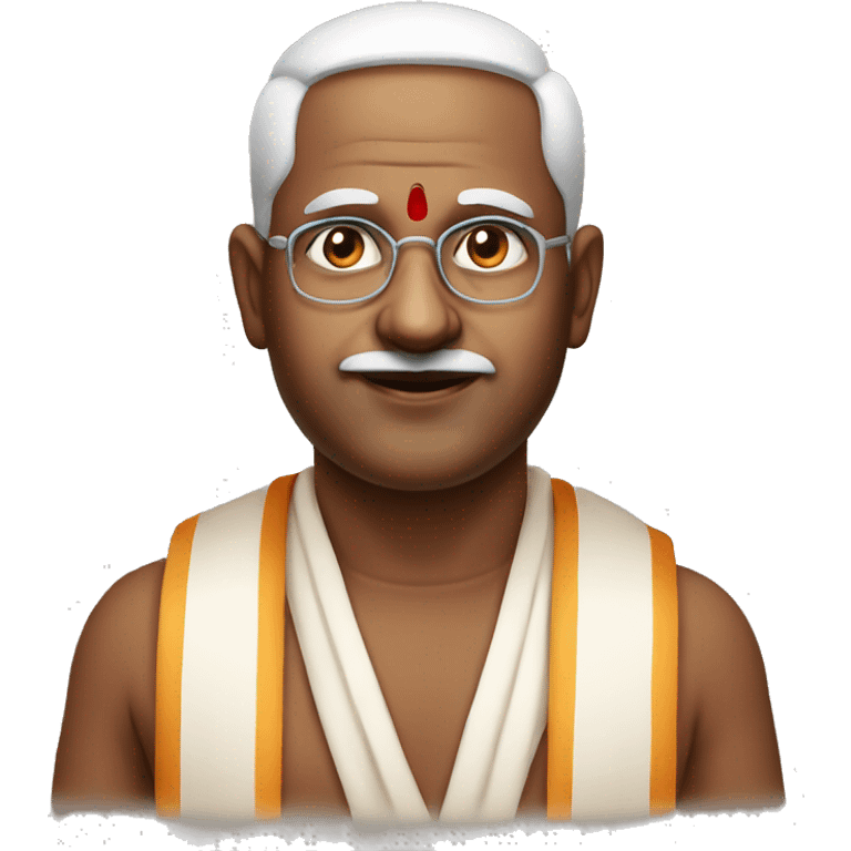 south indian priest  emoji