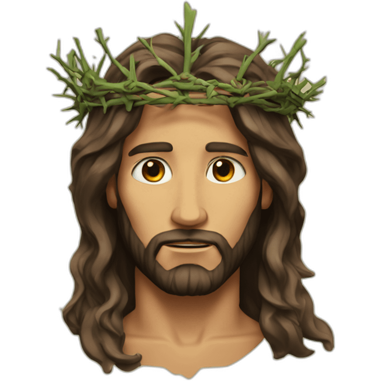 Jesuschrist Crowned With Thorns emoji