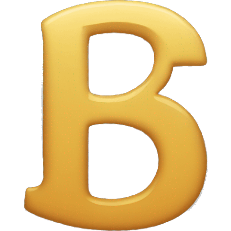 letter "b" emoji