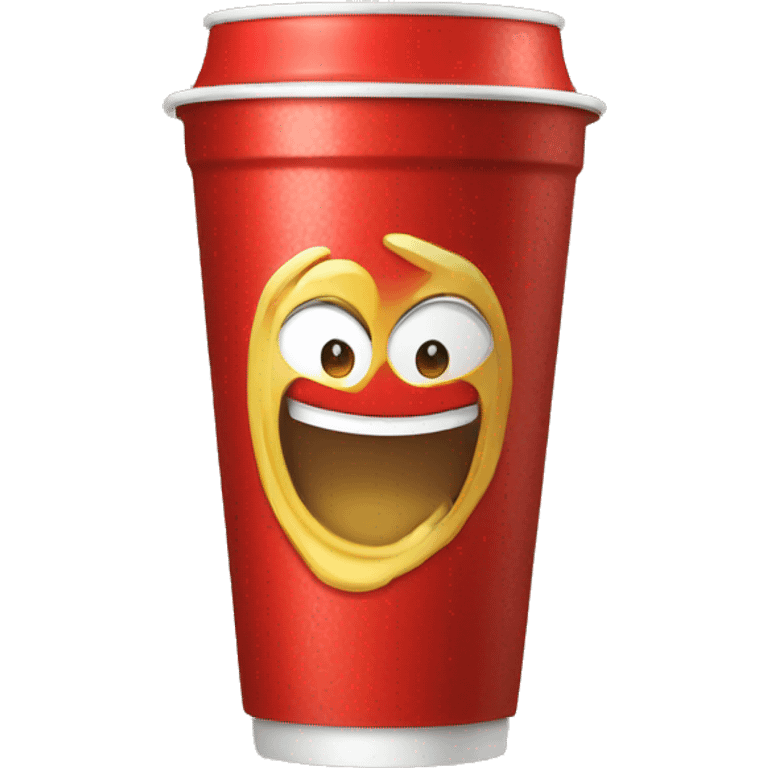 red cup beer emoji