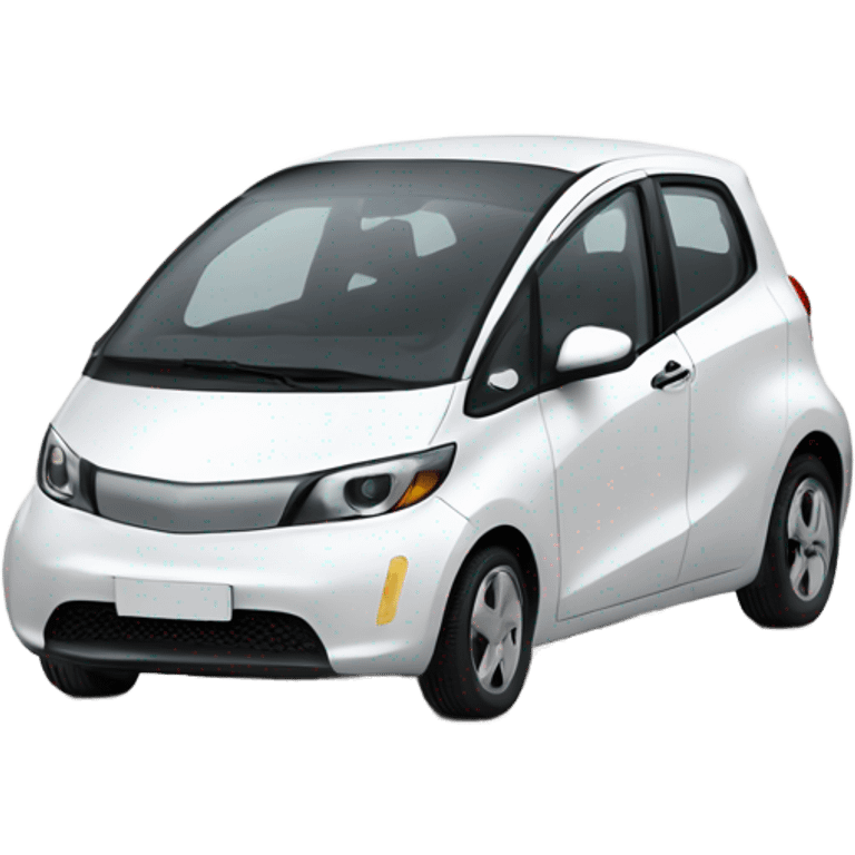 White 2023 Bolt EUV car emoji