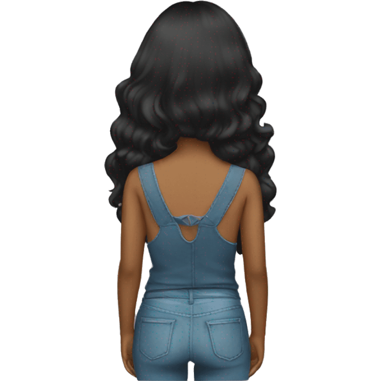 girl back emoji