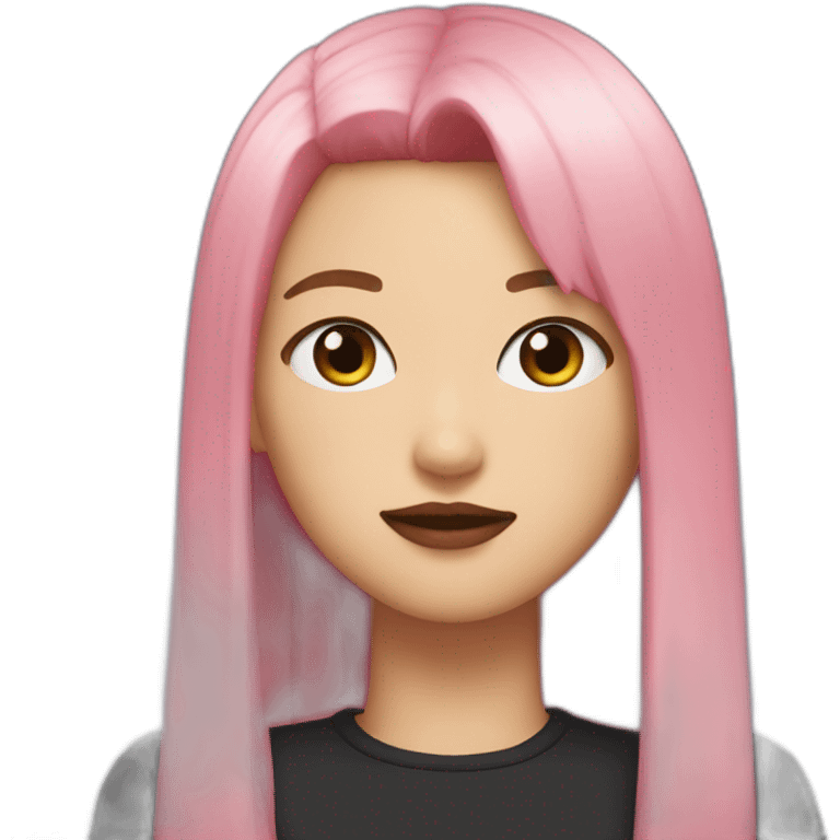 Lisa from blackpink emoji