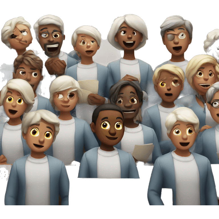 Choir in church emoji